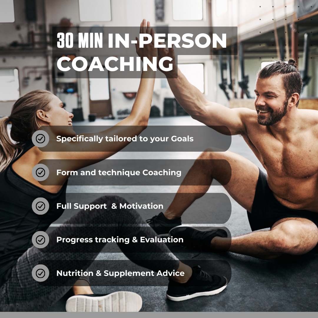30 Minute 1 to 1 Personal Training